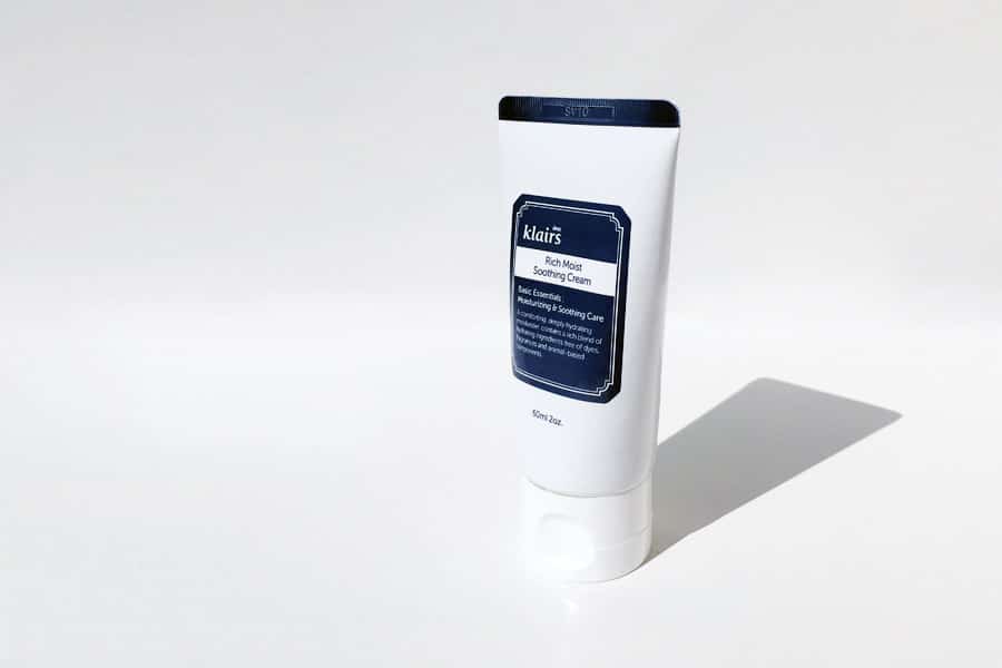 miloon klairs soothing cream blog